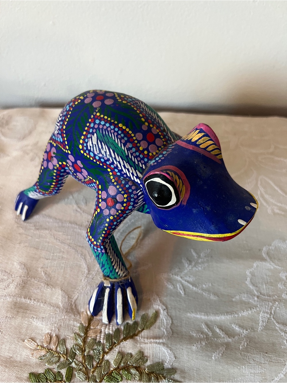 Signed Garrido Peta Oaxaca Mex Sculpture